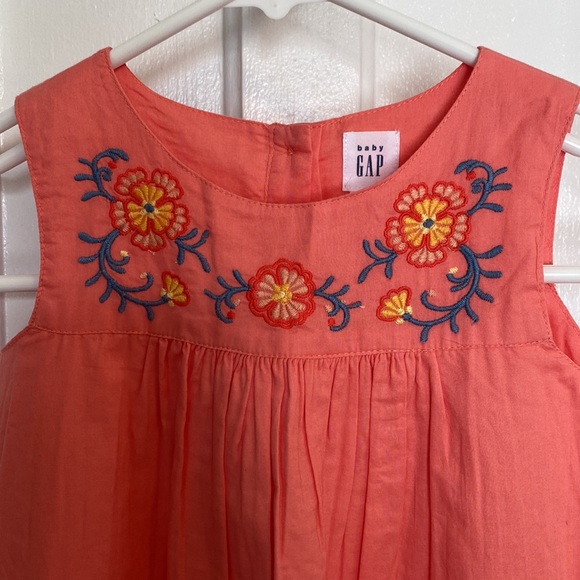 GAP girls summer dress, pink, size 5 - Picture 3 of 4